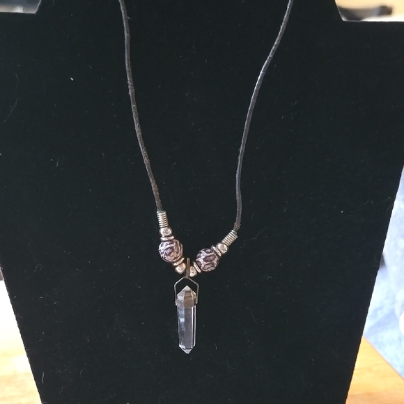 Fashion Jewelry Jewelry - Crystal Pendant Necklace with Beads